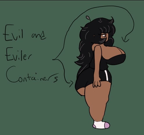 Evil container, by Brytato. This has no lore relevance.