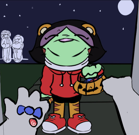 Little trick or treating Fah. By Brytato.