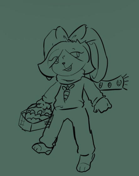 rabbit fah, by brytato