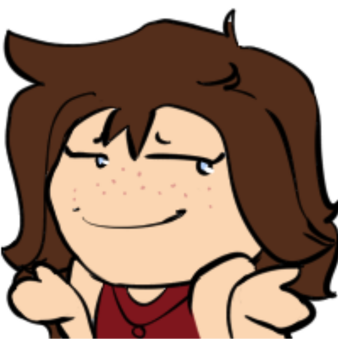 Salena shrugging. Salena shrugging.