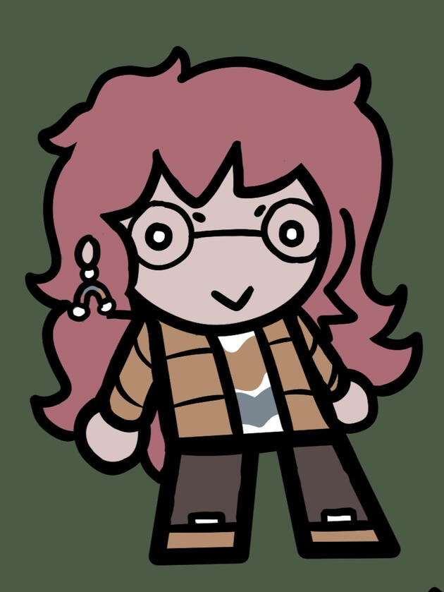 Nola in the Mewgenics artstyle, by Brytato.