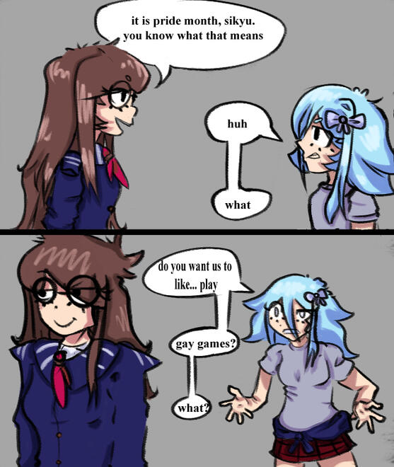 GAY GAMES? By Brytato.