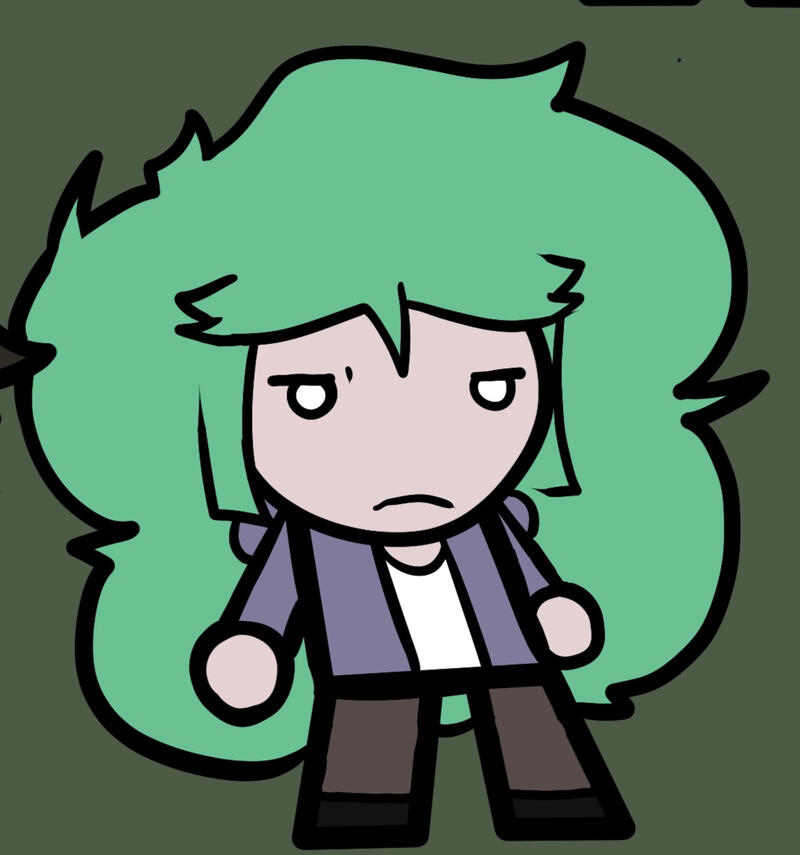 Tenu in the Mewgenics artstyle, by Brytato.