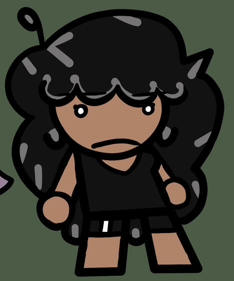 Phoenix in the Mewgenics artstyle, By Brytato.